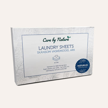 Laundry Sheets - skånsom tøjvask med vaskeark til 60 vaske